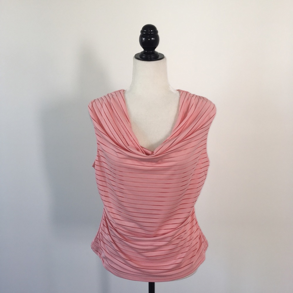 Alyx Pink Cowl Neck Blouse - Picture 2 of 5